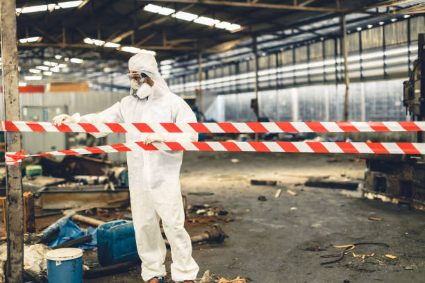 Professional Odor Removal technician working in Ozark, MO